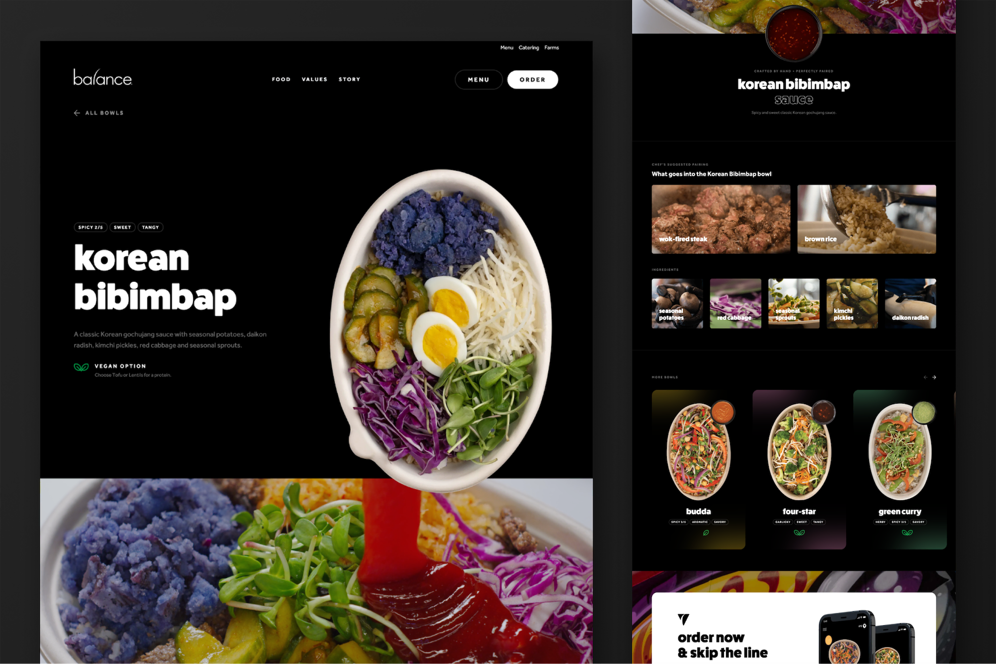 Balance Grille website bowls