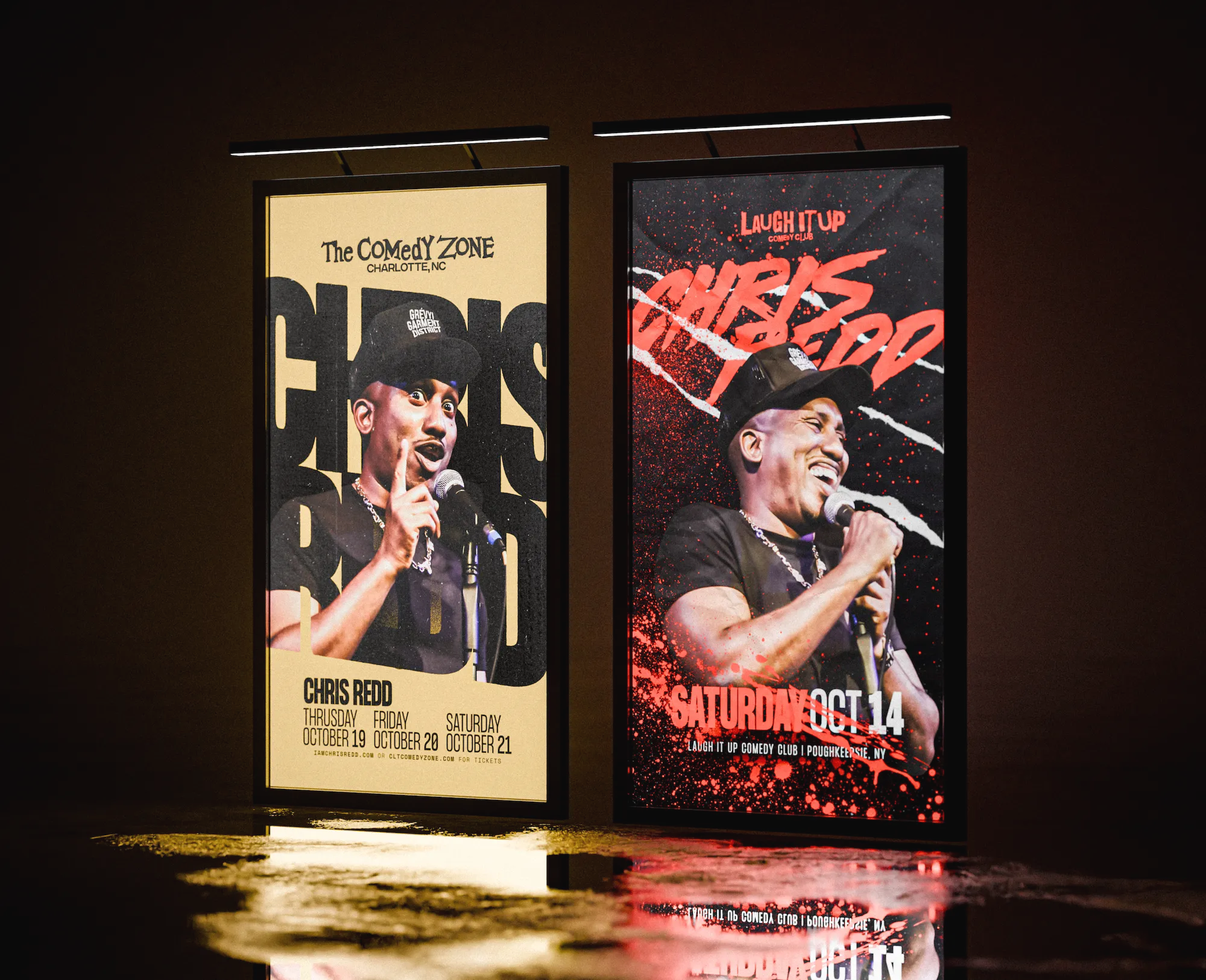Chris Redd tour posters